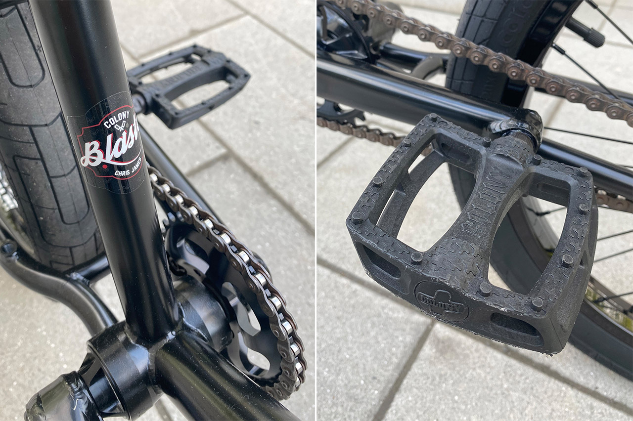 Ein Hinterbau, der länger als 13,5" ist? Grundgütiger! Der Colony-Fahrer Marcel Gans steht uns in diesem Bikecheck Rede und Antwort.