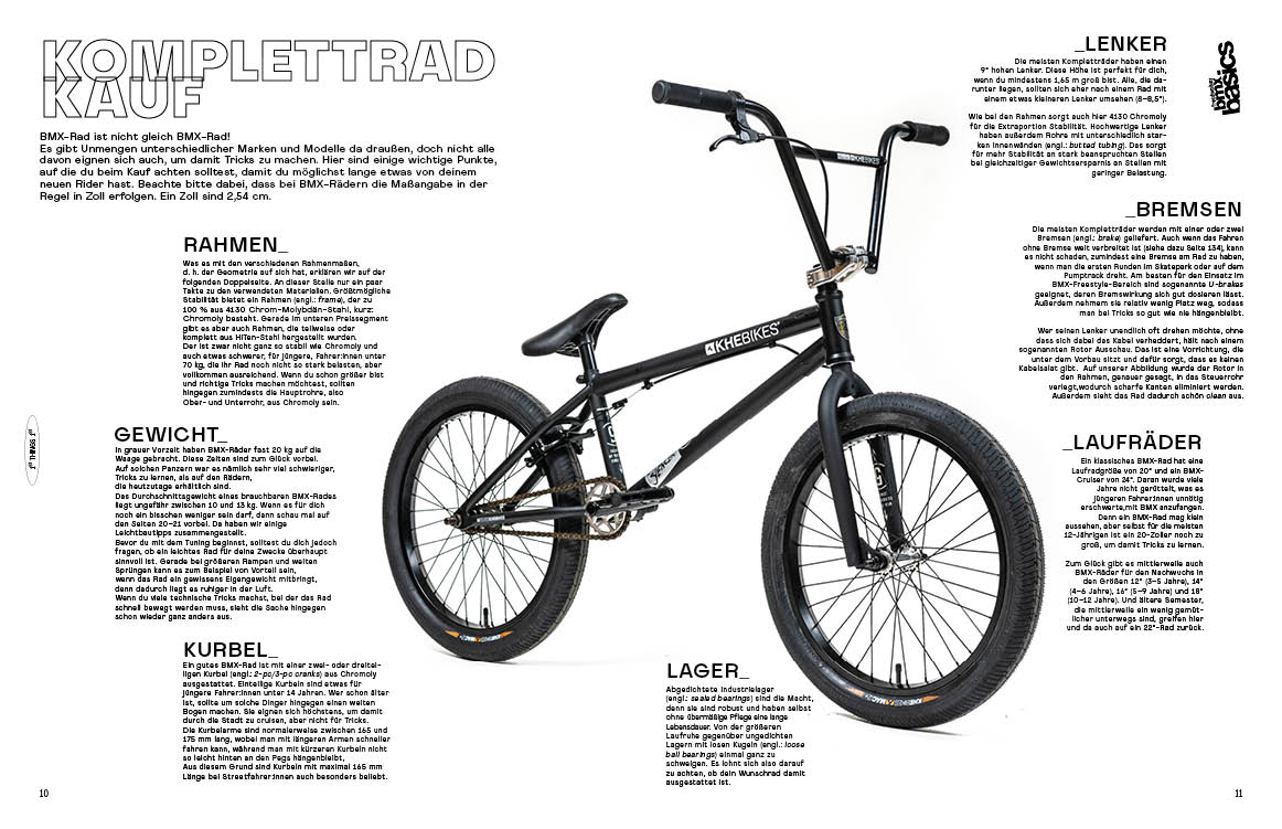 Wobei du beim BMX-Komplettradkauf achten musst