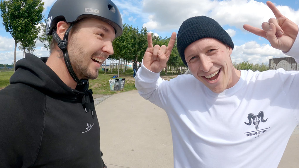 RAW JIBS! Alex Stinshoff und Tobias Freigang zerlegen den Rheinpark Duisburg und danach geht es für einen Absacker noch nach Mülheim.