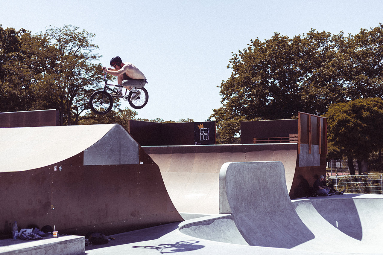 Slaytanic Tom aka Tom Schorb-Mergenthaler hat selbstverständlich schon etliche Transferlines in seinem neuen Localpark freigespielt