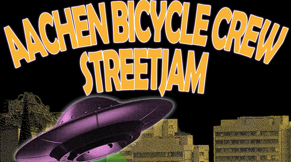 SAVE THE DATE! Die Aachen Bicycle Crew lädt am 31. Juli 2021 zum Streetjam in ihre Heimatstadt ein. Weitere Infos findest du hier.