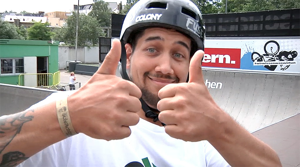 Ahoi! Hier entlang für die Parkvorläufe des "Game of BIKE"-Contests im Schlachthof BMX- und Skatepark Flensburg.