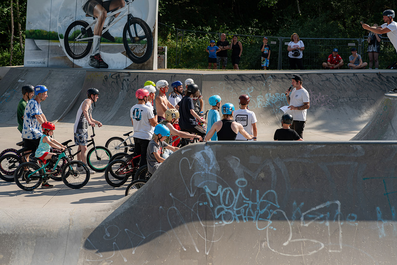 Riders Meeting in der Amateurklasse
