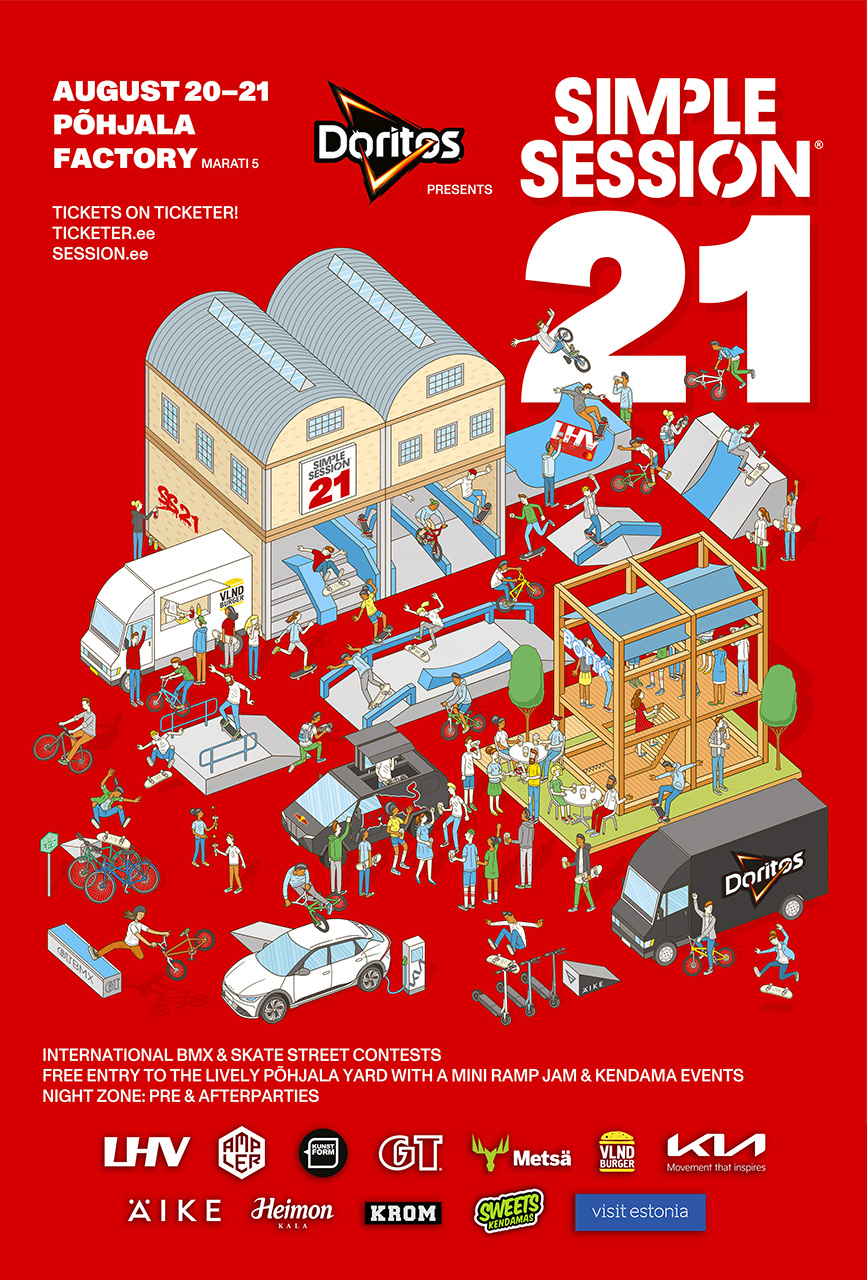 Wie geil ist das denn?! Die Simple Session feiert vom 20.-21.08.2021 ihr Comeback in Tallinn. Wir haben alle Infos für euch.