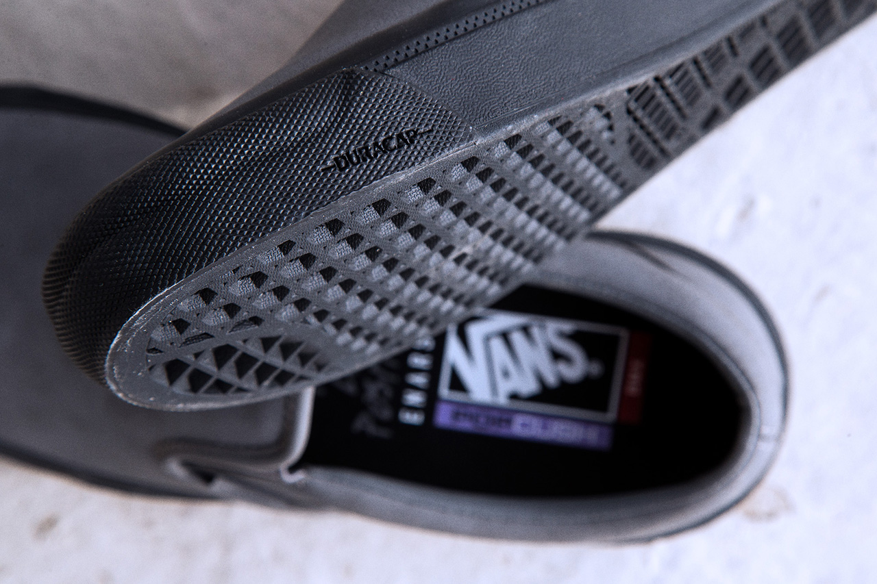 Kein BMX-Schuh von VANS ohne DURACAP-Verstärkungen!