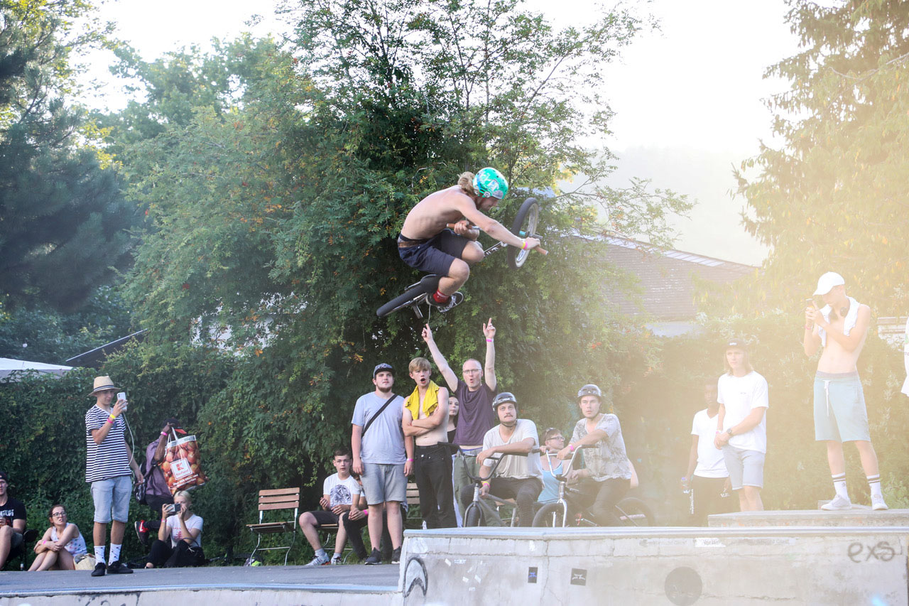 Lokalmatador Konsty Rudobashta gehört in jeden Bericht vom Männle; Foto: Nele Fauser