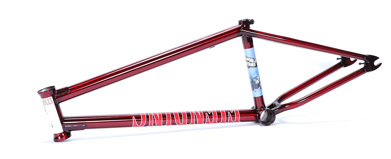 Lewis Mills Signaturerahmen von Fiend BMX in rot