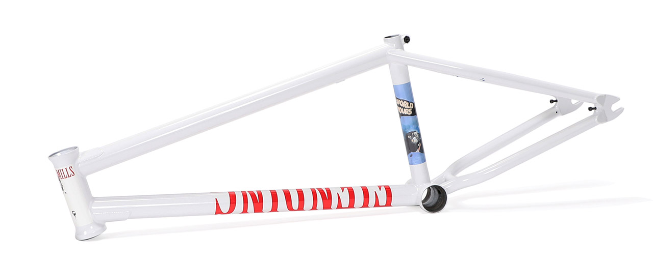 Lewis Mills Signaturerahmen von Fiend BMX in weiß