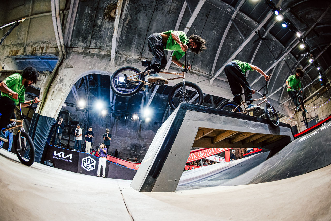 Mit diesem Manöver schrammte Alex Kennedy ganz knapp an Platz 1 beim Best-Trick-Contest vorbei