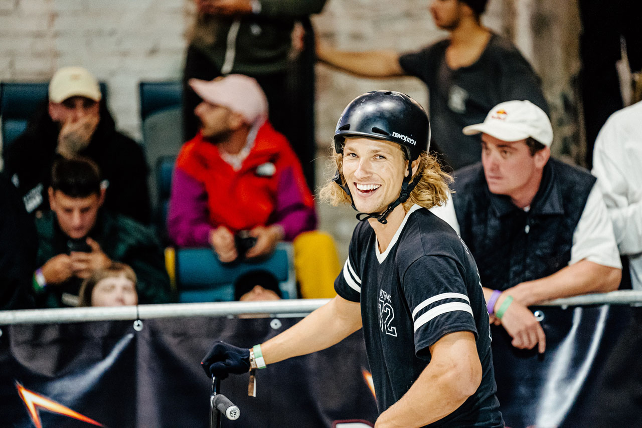 Parker Heath war einer der wenigen Fahrer, der auch dann bei der Simple Session 21 ins Finale gekommen wäre, wenn sich die Organisatoren anstatt für einen Street- für einen Parkcontest entschieden hätten