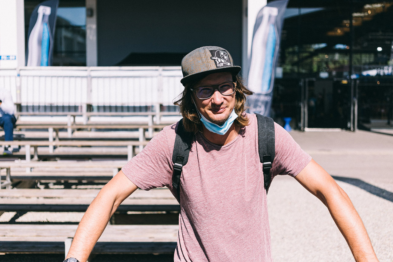 Auf der Eurobike liefen einige Midschooler rum, die einen Job in der Fahrradbranche gefunden haben, wie zum Beispiel Atze Etzold