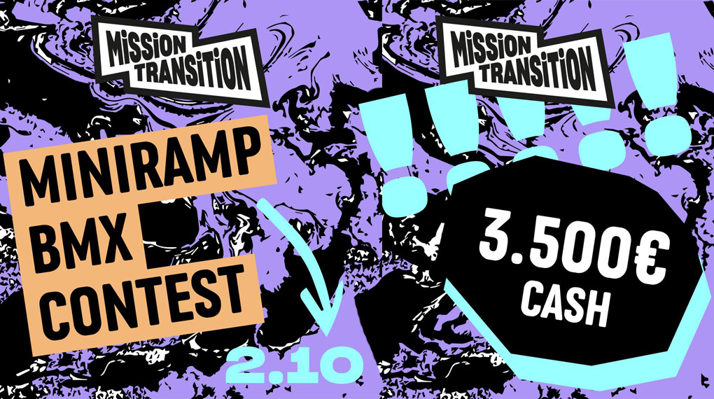 Mission Transition! Am 2. Oktober geht es beim Minirampcontest auf der Leipziger Messe Modell-Hobby-Spiel hoch her. Hier erfährst du mehr.