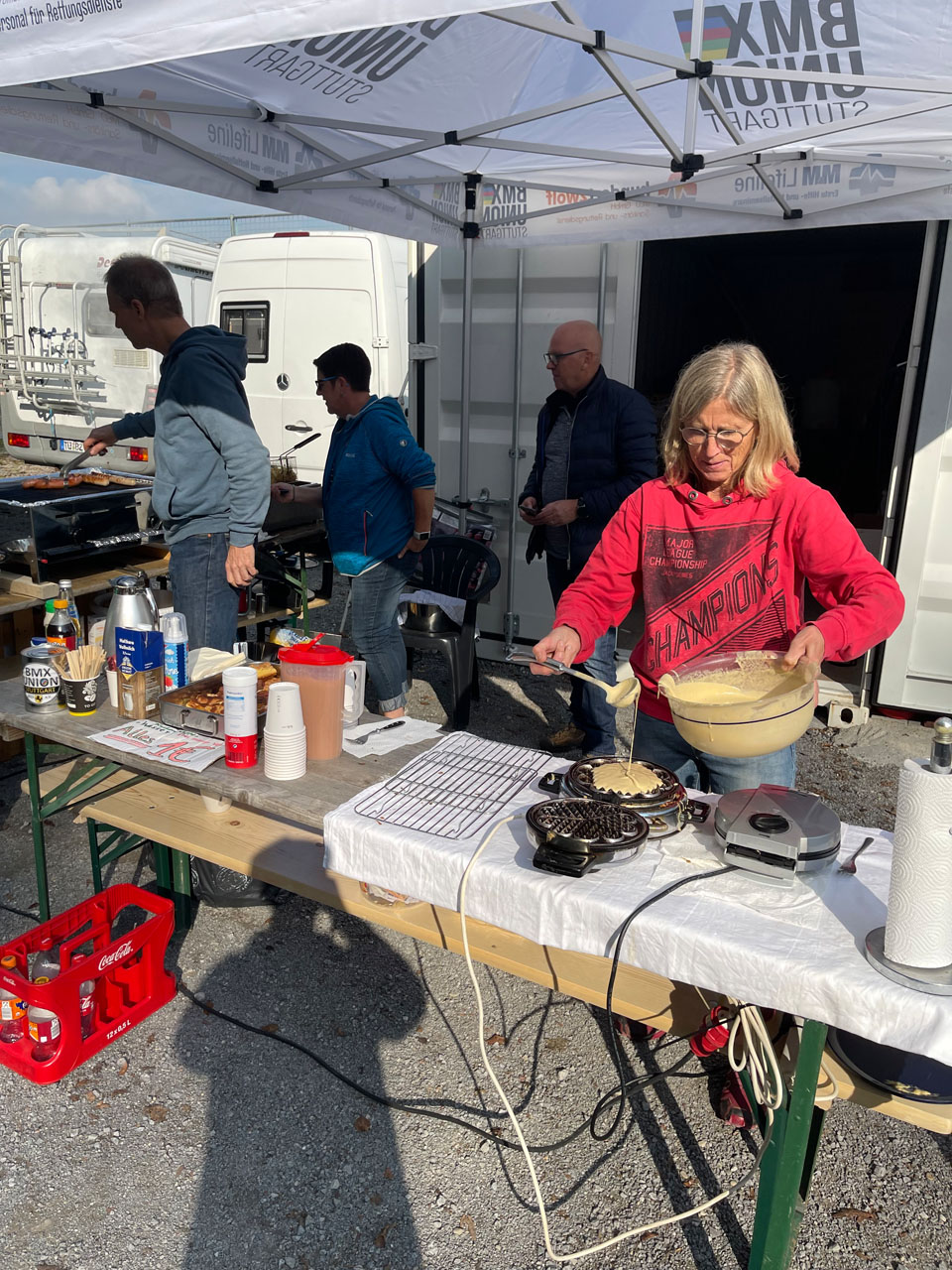 Für Essen war natürlich auch gesorgt