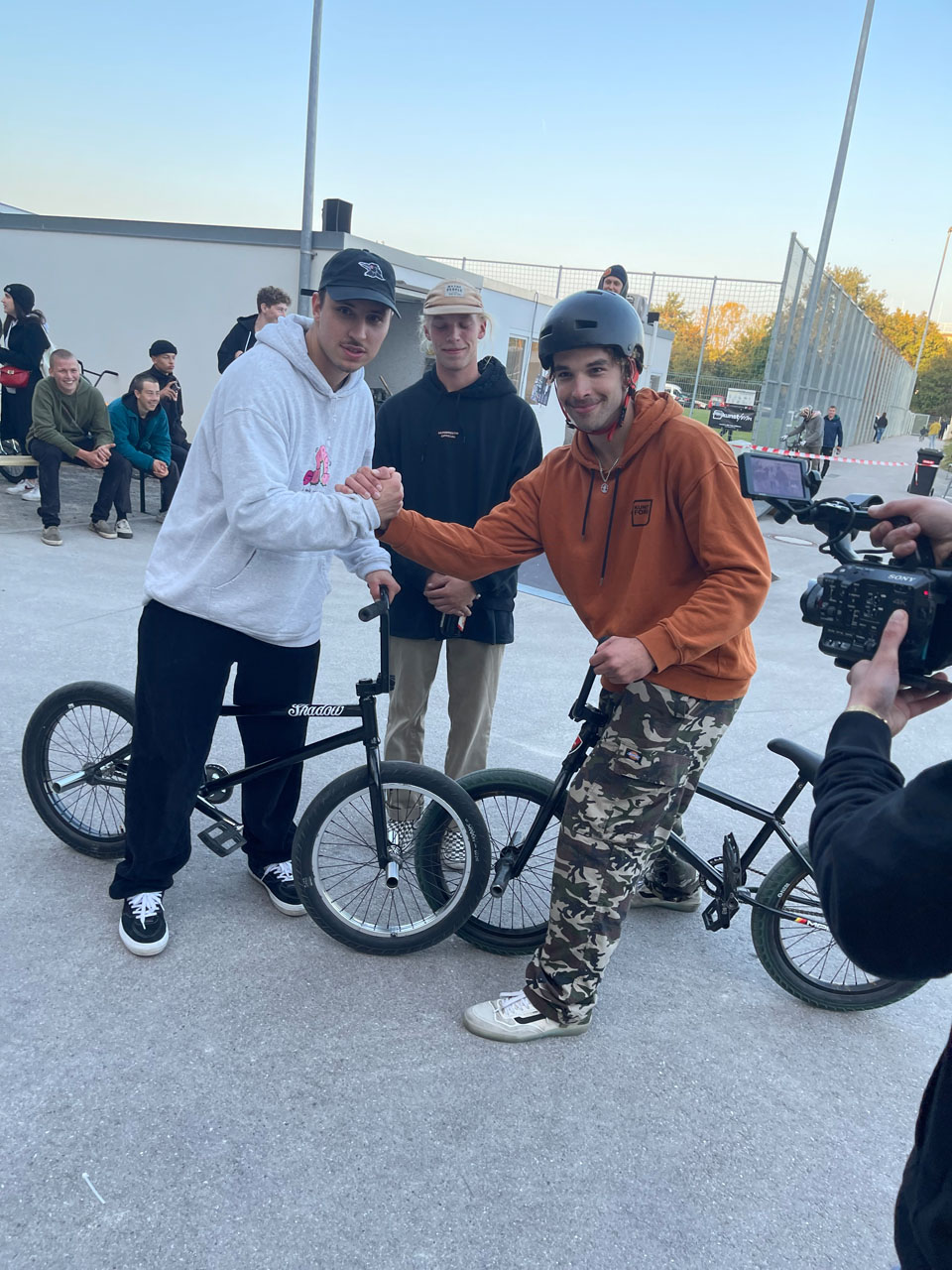 Die Gewinner des Pro-Contest auf dem BMX Union Jam in Stuttgart