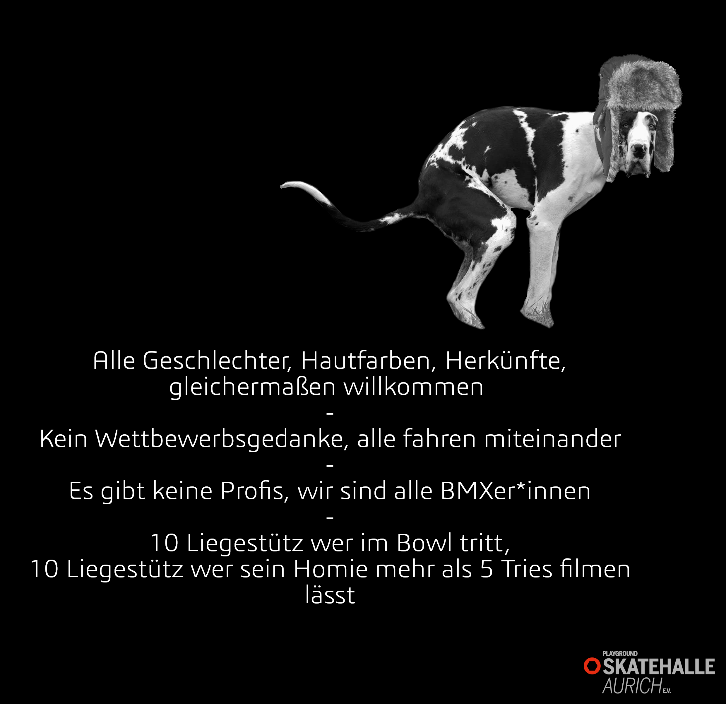 Ho, ho, ho! Vom 27.-28. Dezember 2021 steigt in der Skatehalle Aurich der Merry Crisis Jam. Hier erfährst du mehr.