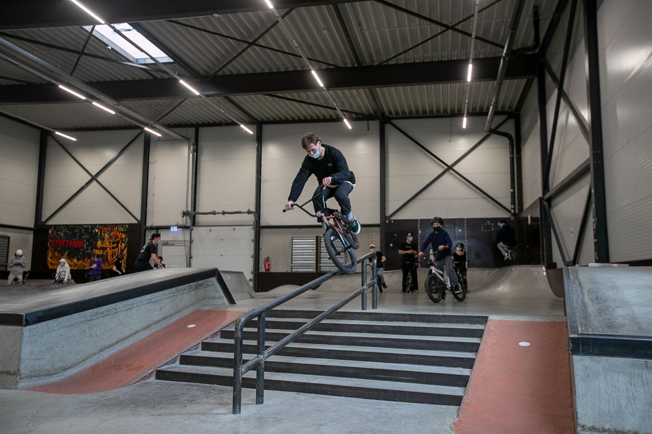 Felix Donat beim Landeanflug auf den Over Smith