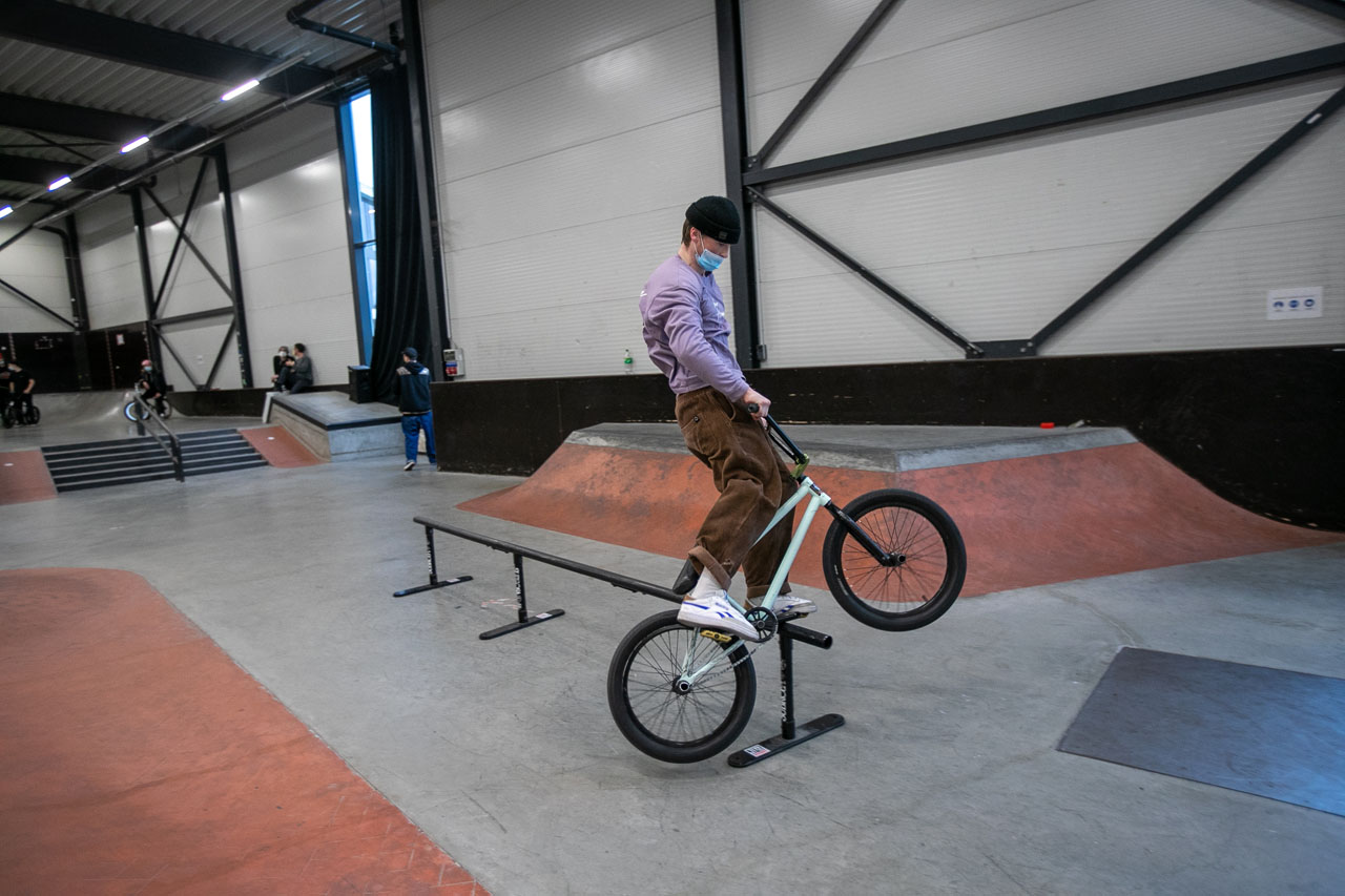 Justin Bublitz mit einer Portion Extraswag beim Cranky