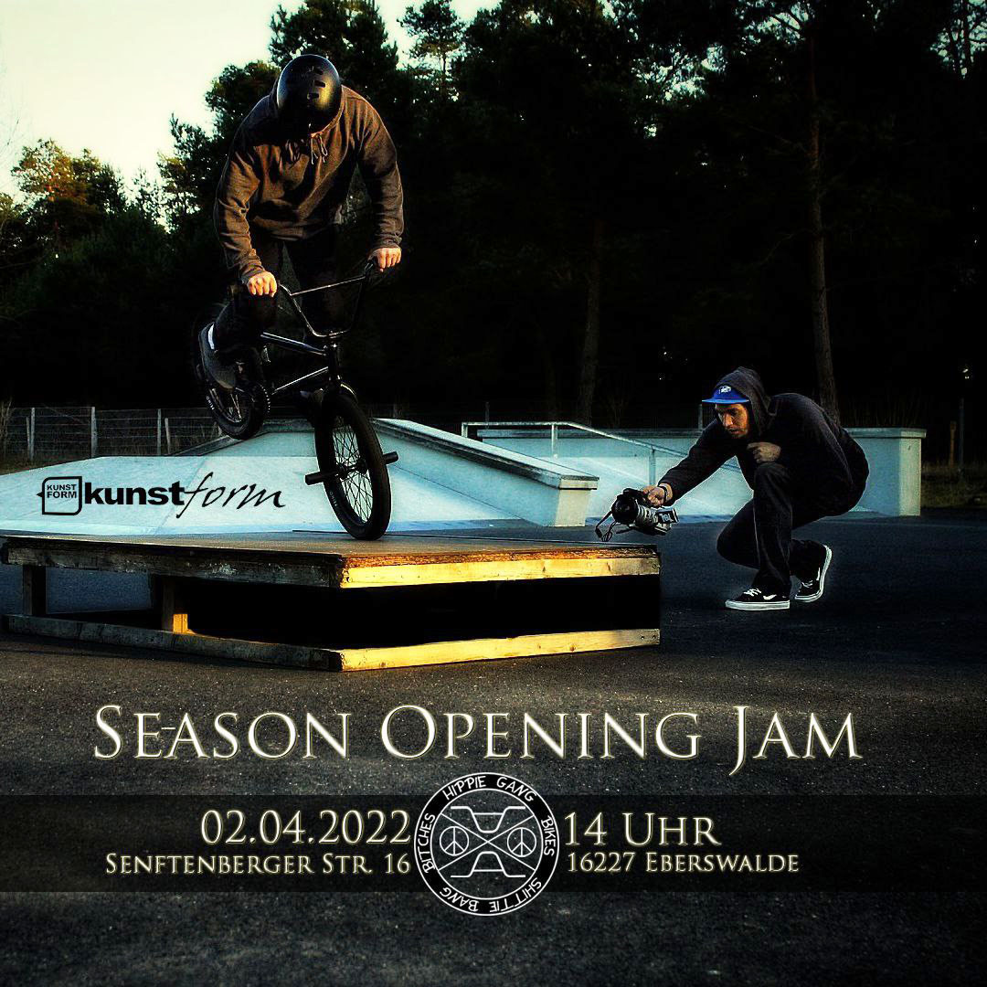 Am 02. April 2022 wird im Skatepark Eberswalde mit einem BMX-Jam die Outdoorsaison eröffnet. Weitere Infos findest du hier.