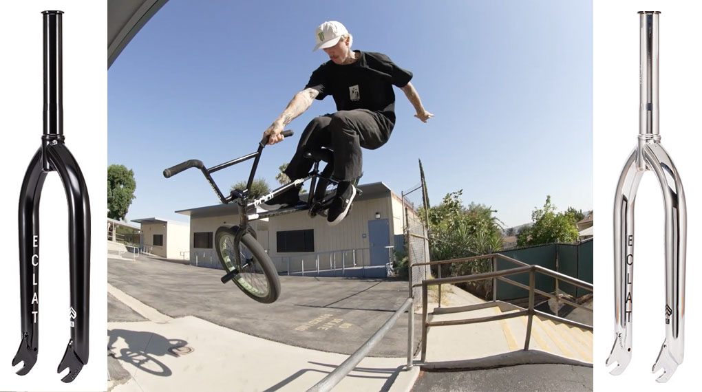 Das neueste Mitglied der Storm-Fork-Familie von éclat BMX ist das 15-mm-Offset-Modell. Felix Prangenberg, bitte übernehmen Sie!