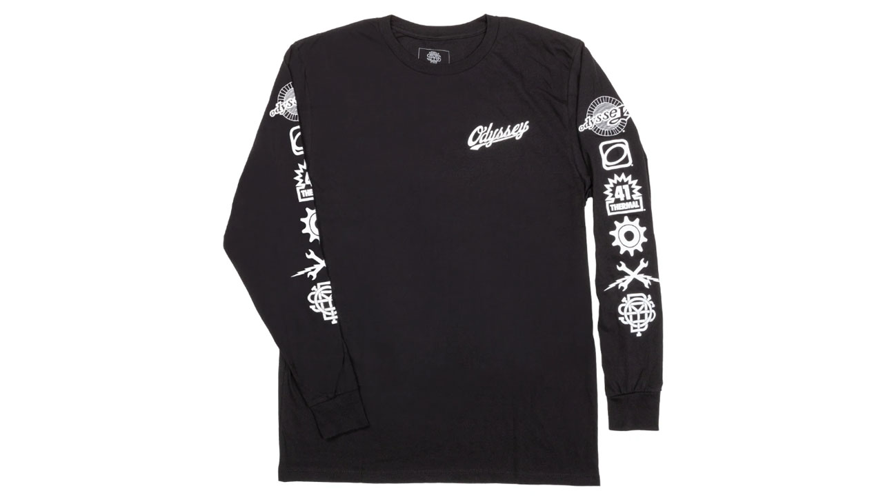 Odyssey BMX History Longsleeve in schwarz