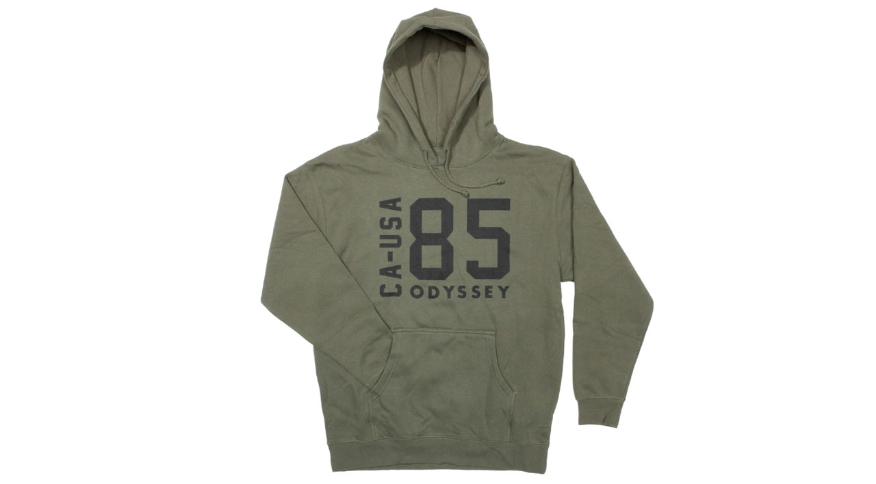 Odyssey BMX Import Hoodie in olivgrün