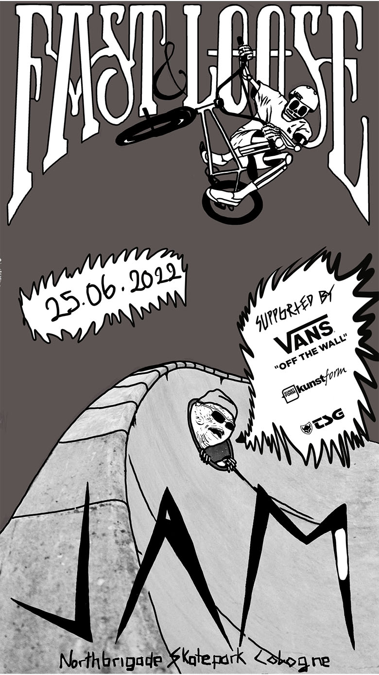 Wer es mit Corey Walsh und dm Rest der "Fast & Loose"-Gang so richtig krachen lassen möchte, kommt am 25. Juni in die Kölner Northbrigade.