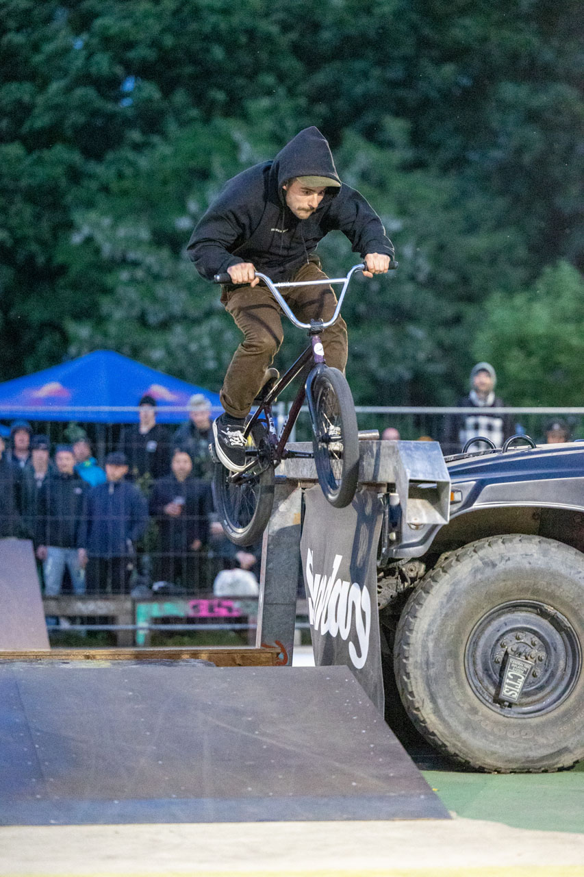 Fabian Bader auf dem Wg zum 180