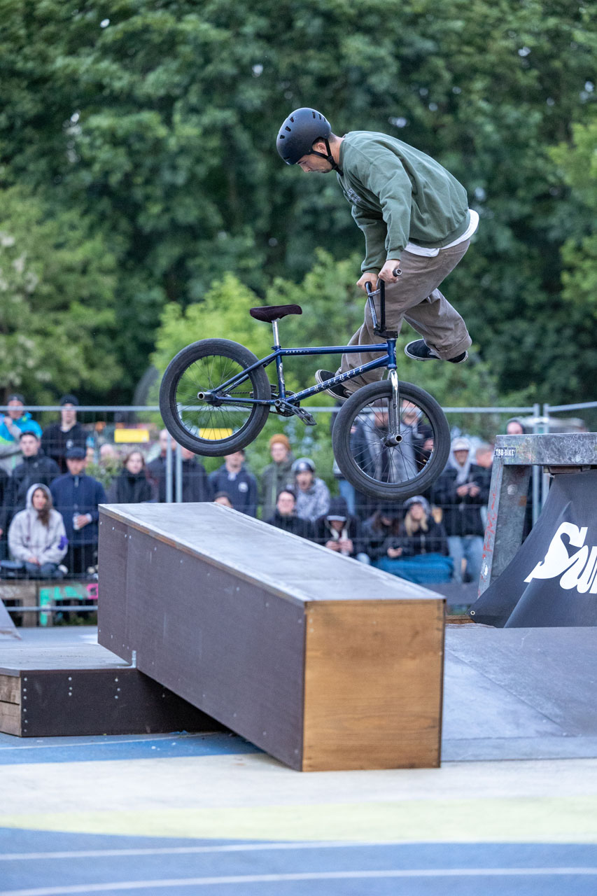 Sebastian Dreher macht seinem Nachname alle Ehre