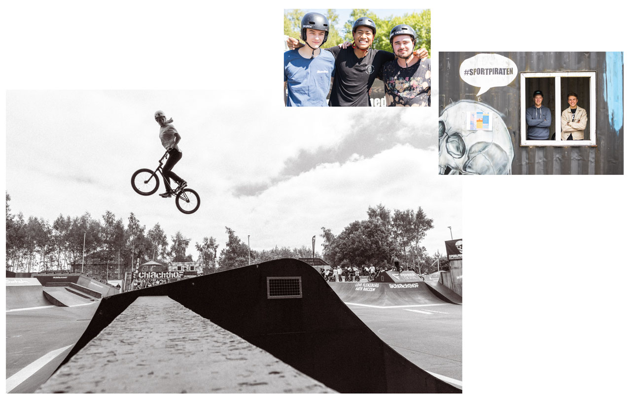 Kim Lea Müller, 360 über die Box, kurz umgedreht, und dann noch einen Truck am Step-up nachgelegt