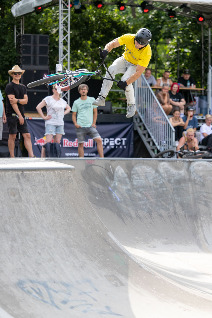 Chris Anton galt mal als Brandenburgs Antwort auf Tobias Wicke und geht immer noch ab
