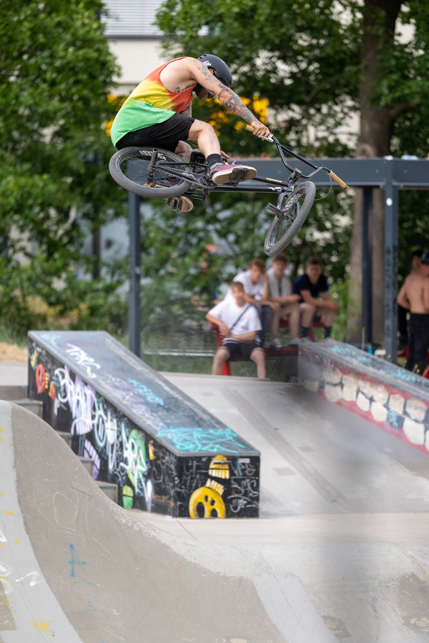 Immer stilsicher unterwegs: Daniel Juchatz