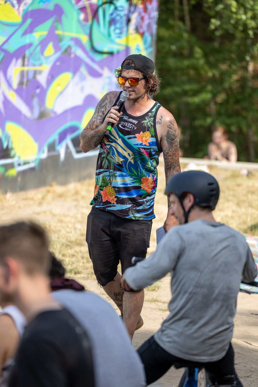 Der Thomas Gottschal der BMX-Szene: Max Henning von der LuCru aus Ludwigsfelde