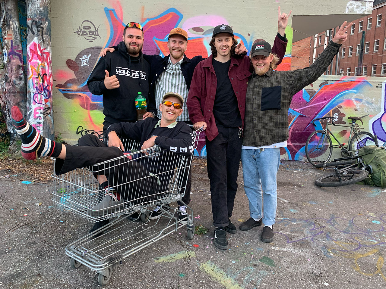 The Stop Thinking Crew from Aalborg at the CPH Street Jam 2022