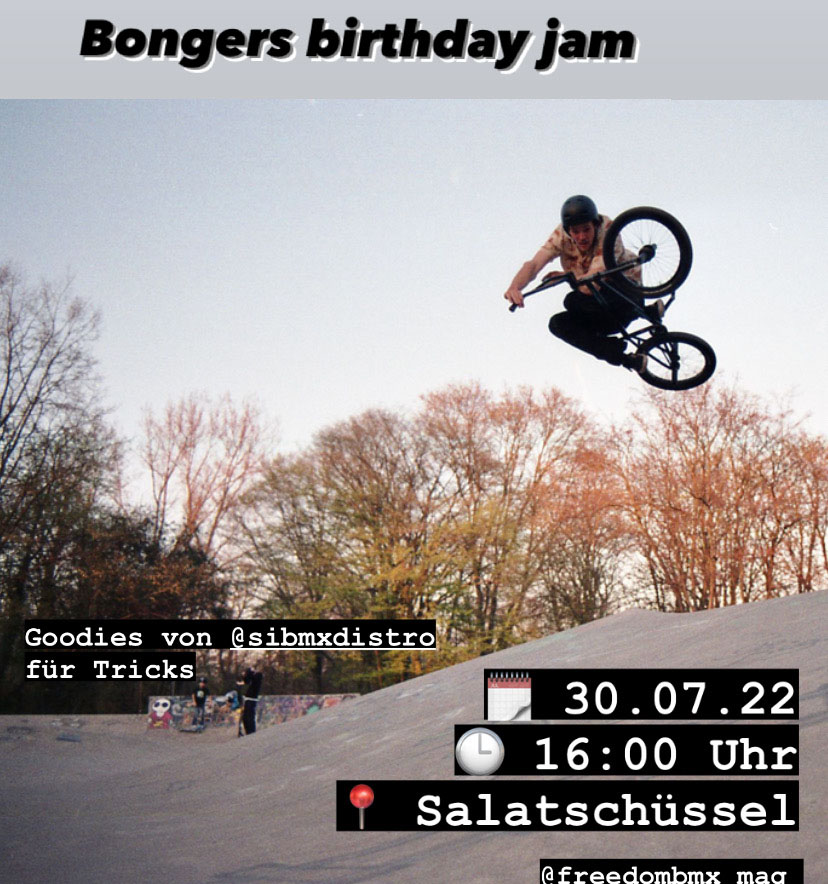 Wie bereits im vergangenen Jahr, feiert Fabian Bongers auch in diesem Sommer seinen Geburtstag wieder an der Salatschüssel in Köln-Ehrenfeld.
