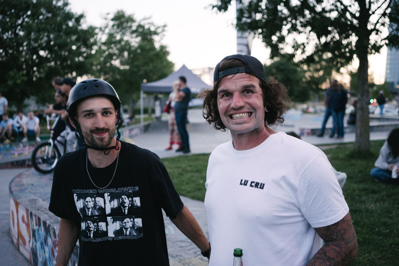 Jan Mihaly und Max Henning nach getaner Arbeit. Wir sehen uns nächstes Jahr auf der Eurobike 2023!