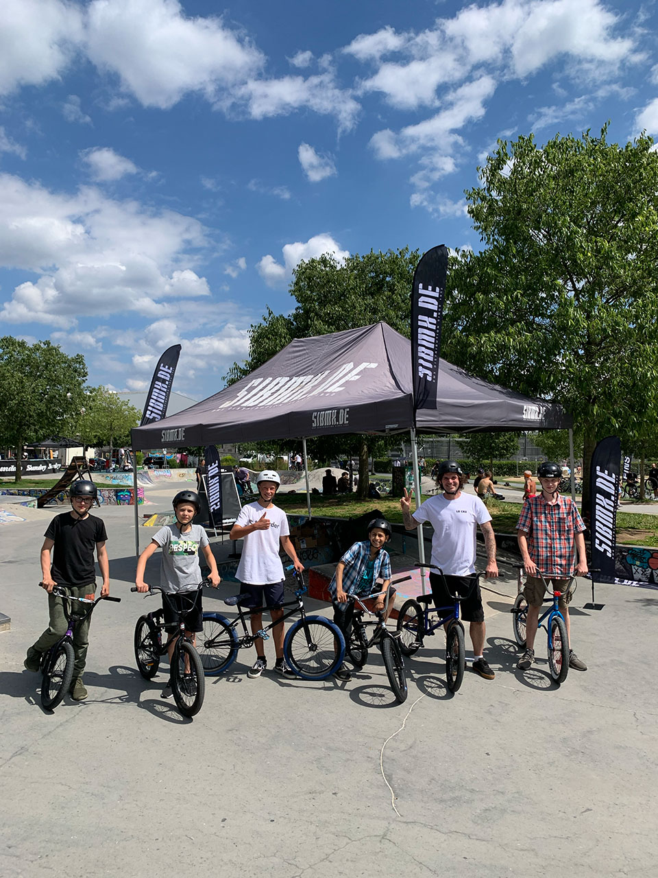 Die Workshops von Max Henning waren das ganze Wochenende über komplett ausgebucht. Vielen Dank an SIBMX für den Support!