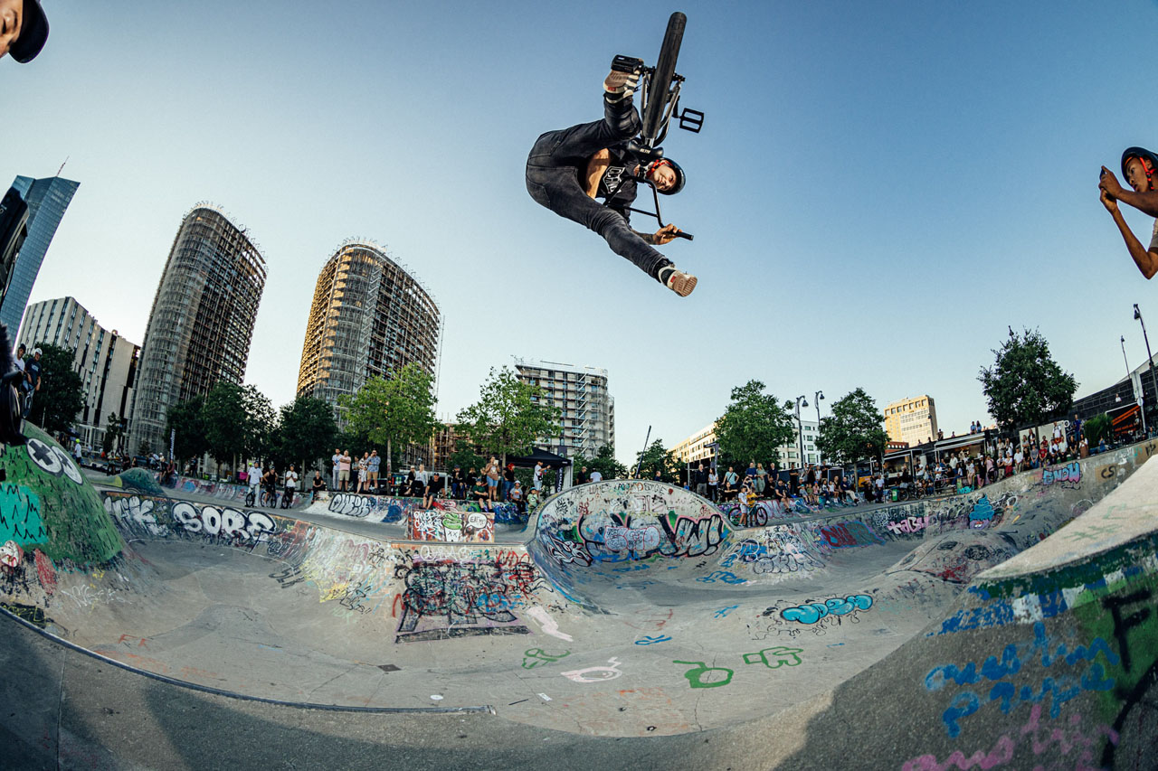 Noch schnell ein One Footed Invert von Dean Florian, bevor er nach Australien abhaut, Wir wünschen gute Reise!
