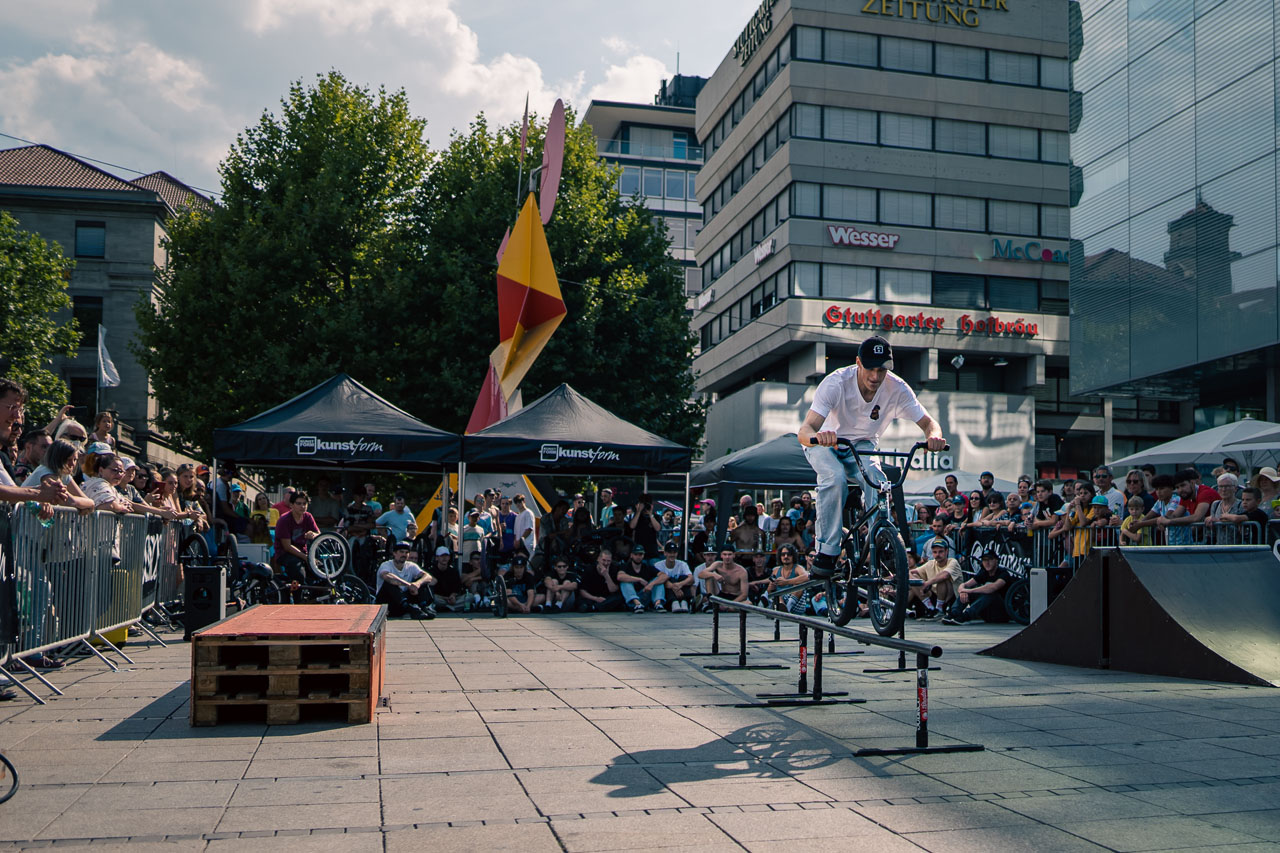 Jonas Heizmann aus Stuttgart, Railride