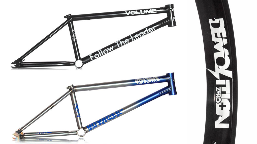 Über SIBMX sind ein Schwung Rahmen von Volume Bikes sowie die brandneue "Zero Plus"-Felge von Demolition Parts in Deutschland eingetroffen.