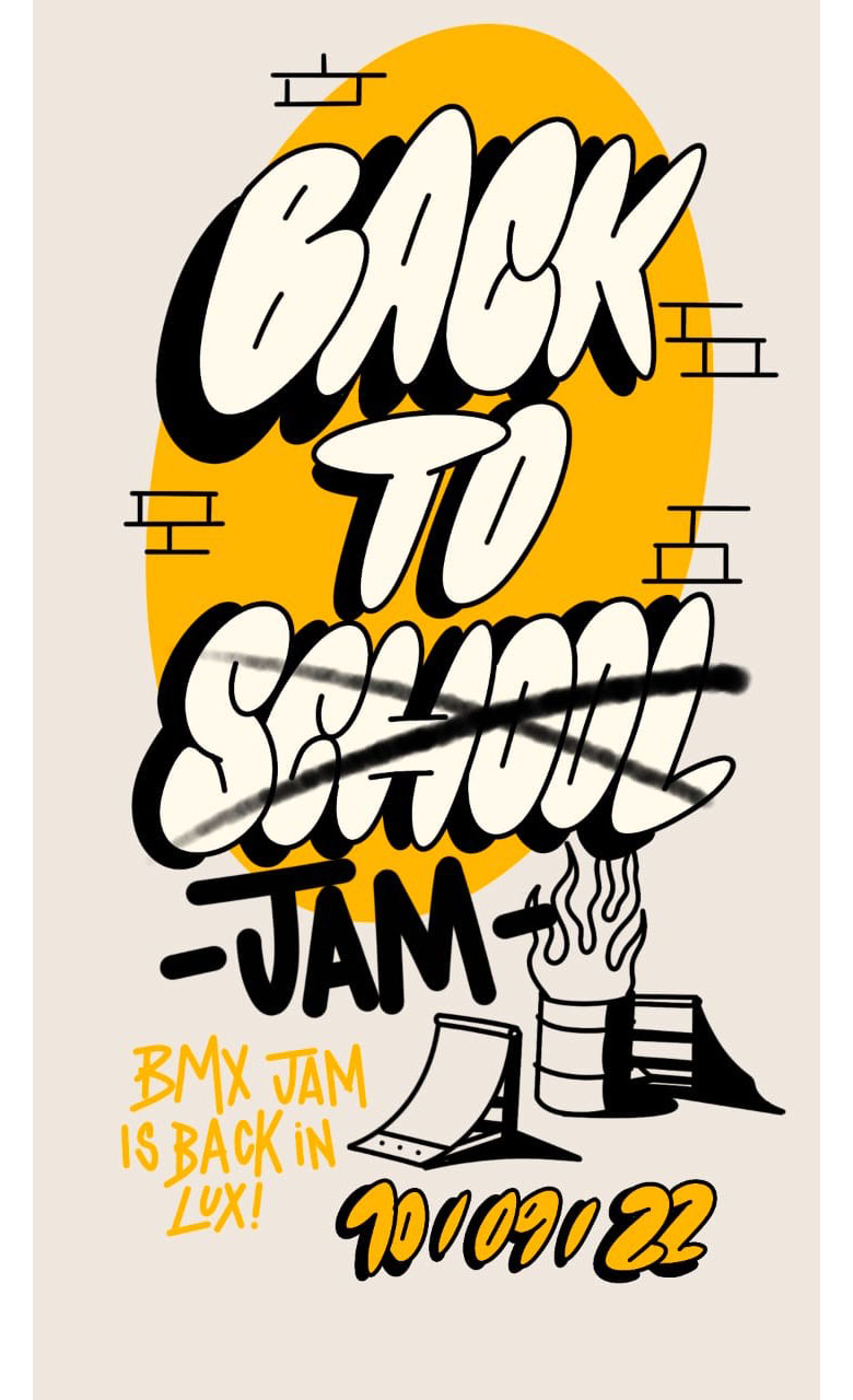 Am Abend des 10. Septembers 2022 findet im Skatepark Péitruss im schönen Luxemburg ein BMX-Jam inklusive BBQ und Afterparty statt.