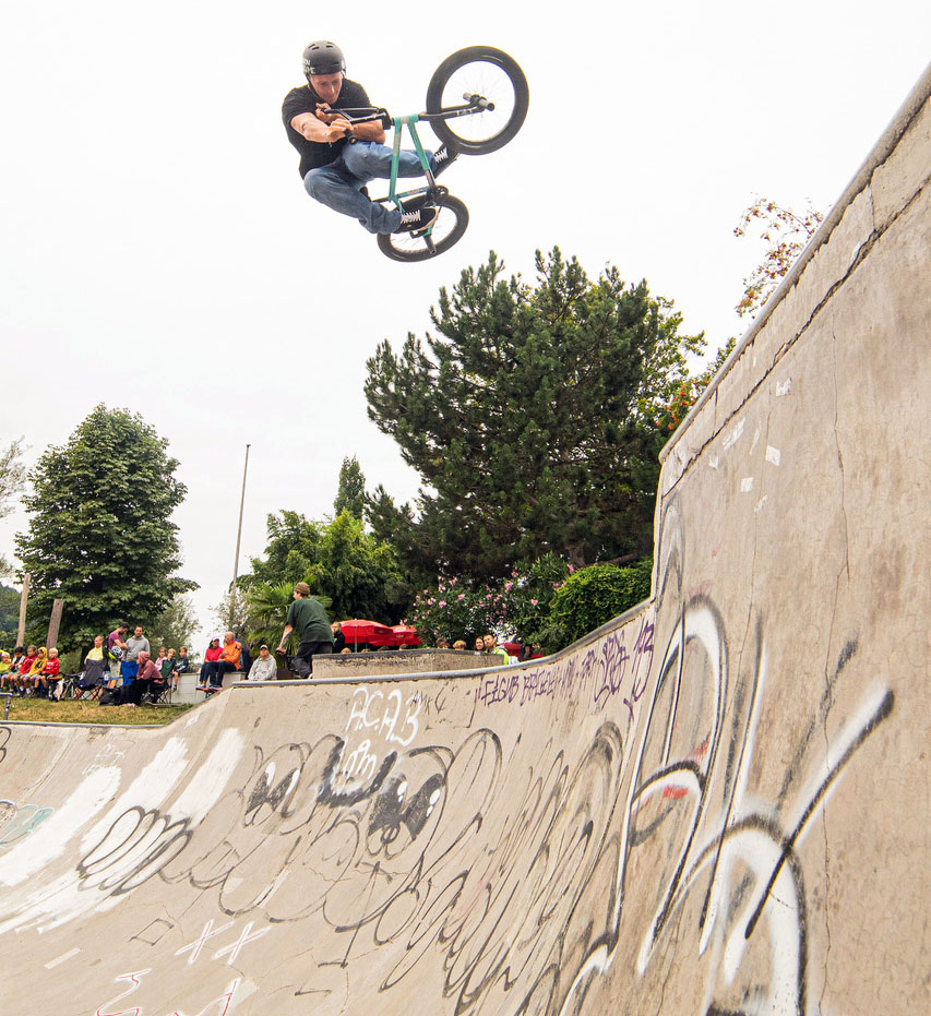  Alex Stinshoff bevor er sich seine Ferse brach