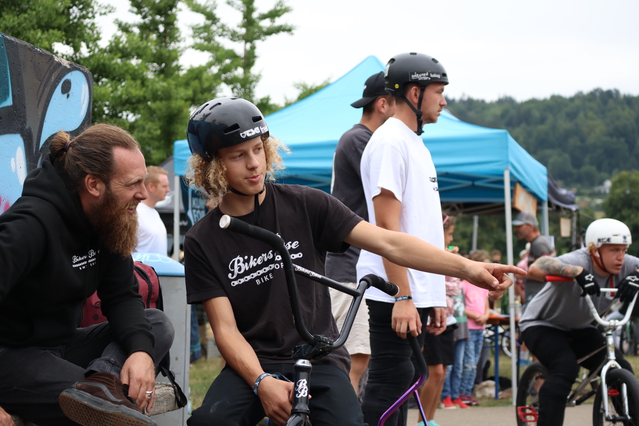 Vater und Sohn: Familie Brandt