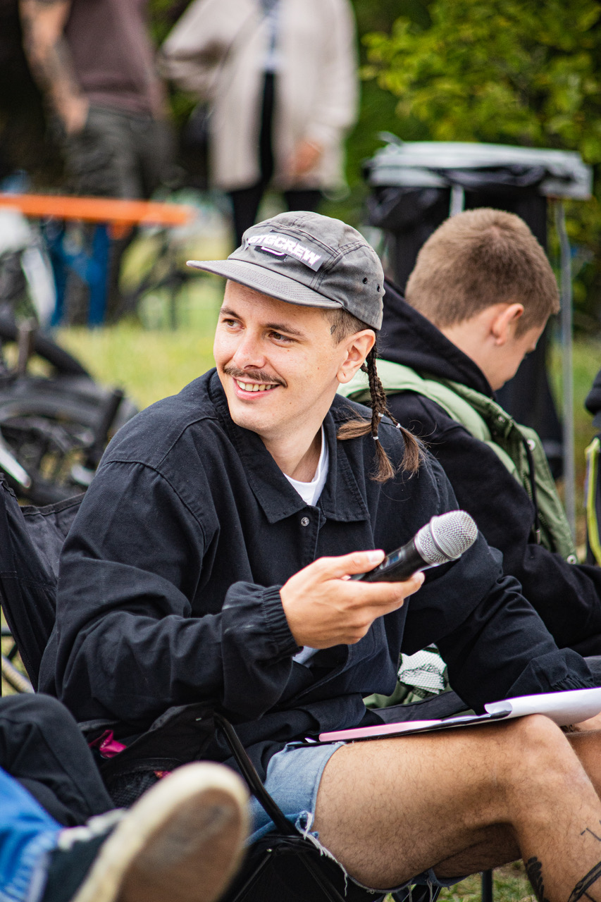 MC Huddl hatte wie immer alles und jeden im Griff