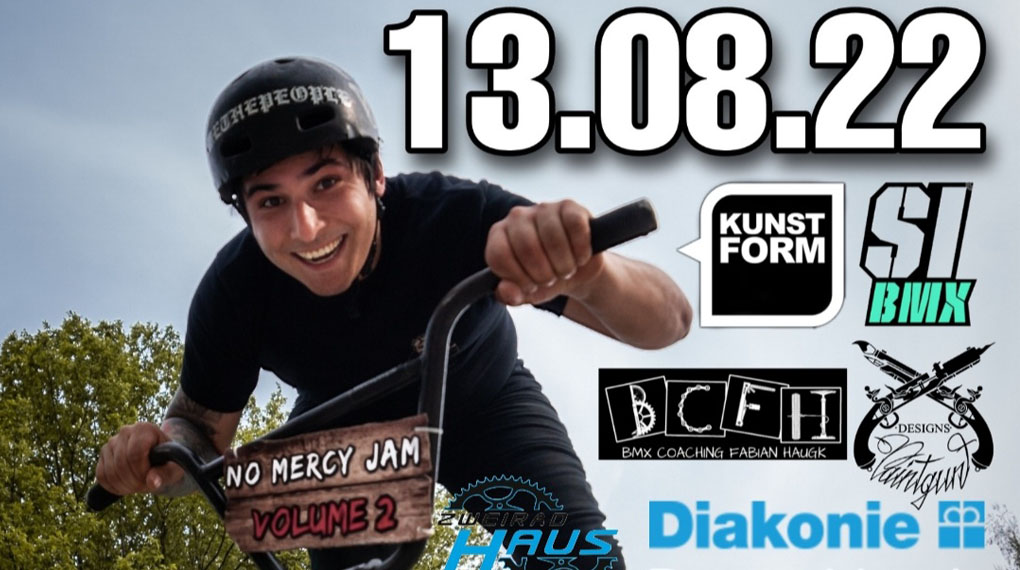 Nach der erfolgreichen Premiere 2019 geht der No Mercy Jam am 13. August 2022 nun endlich im Mercyland Zwickau in die zweite Runde.