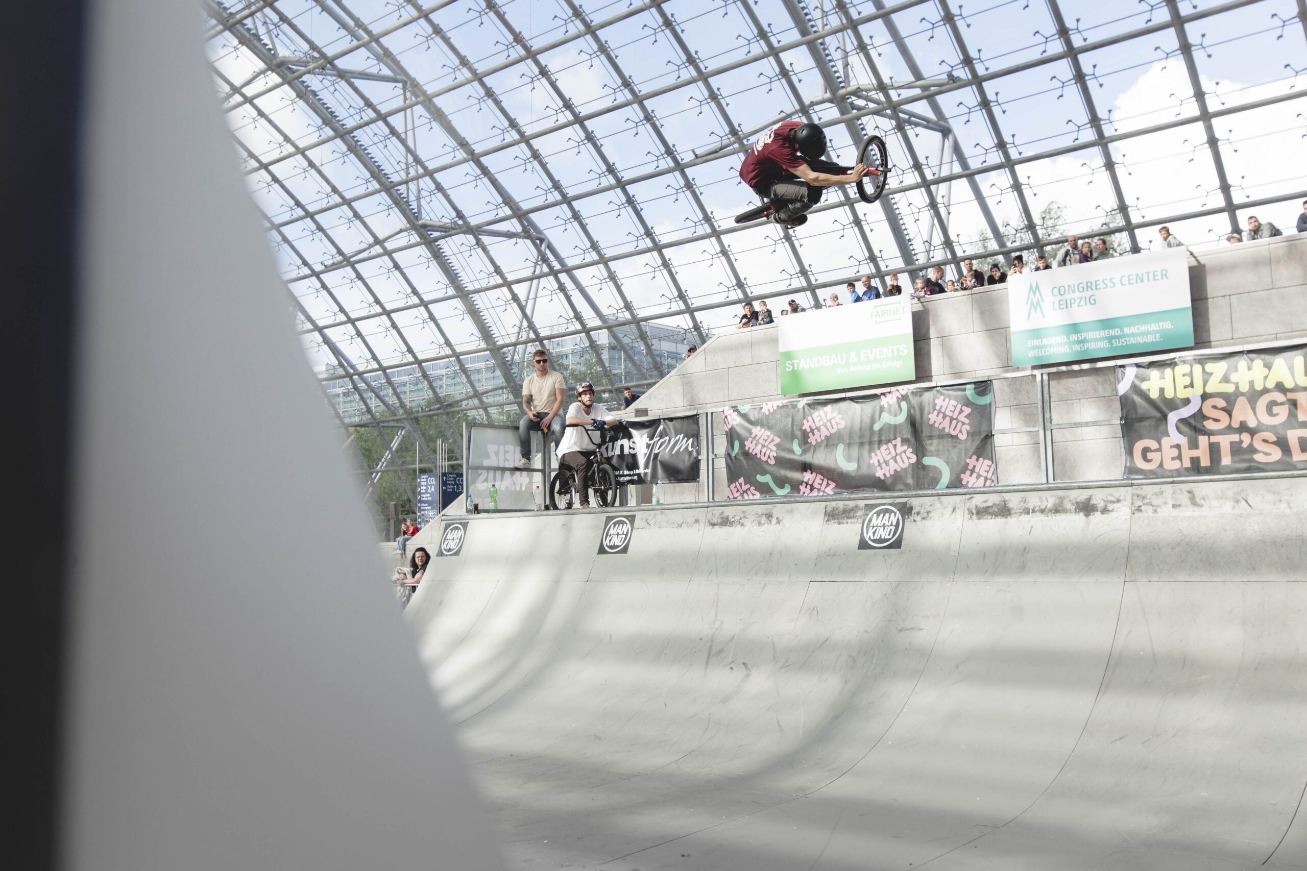 Steve Wüllner auf dem Weg zum 1. Platz beim Highest-Air-Contest