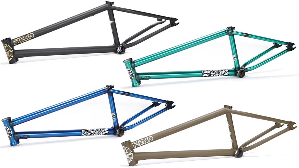 JUBEL! Über SIBMX sind die brandneuen V3-Versionen der Fiend-Signatruerahmen von Garrett Reynolds und Colin Varanyak in Deutschland eingetroffen.