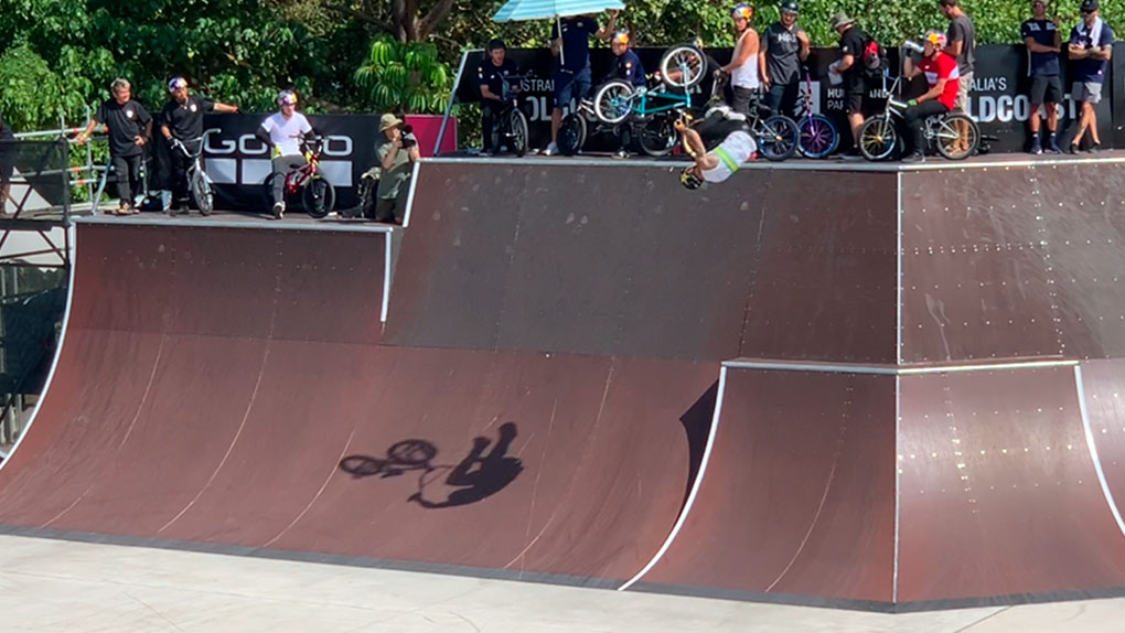 Sending it in the heat! Check out what went down during Men