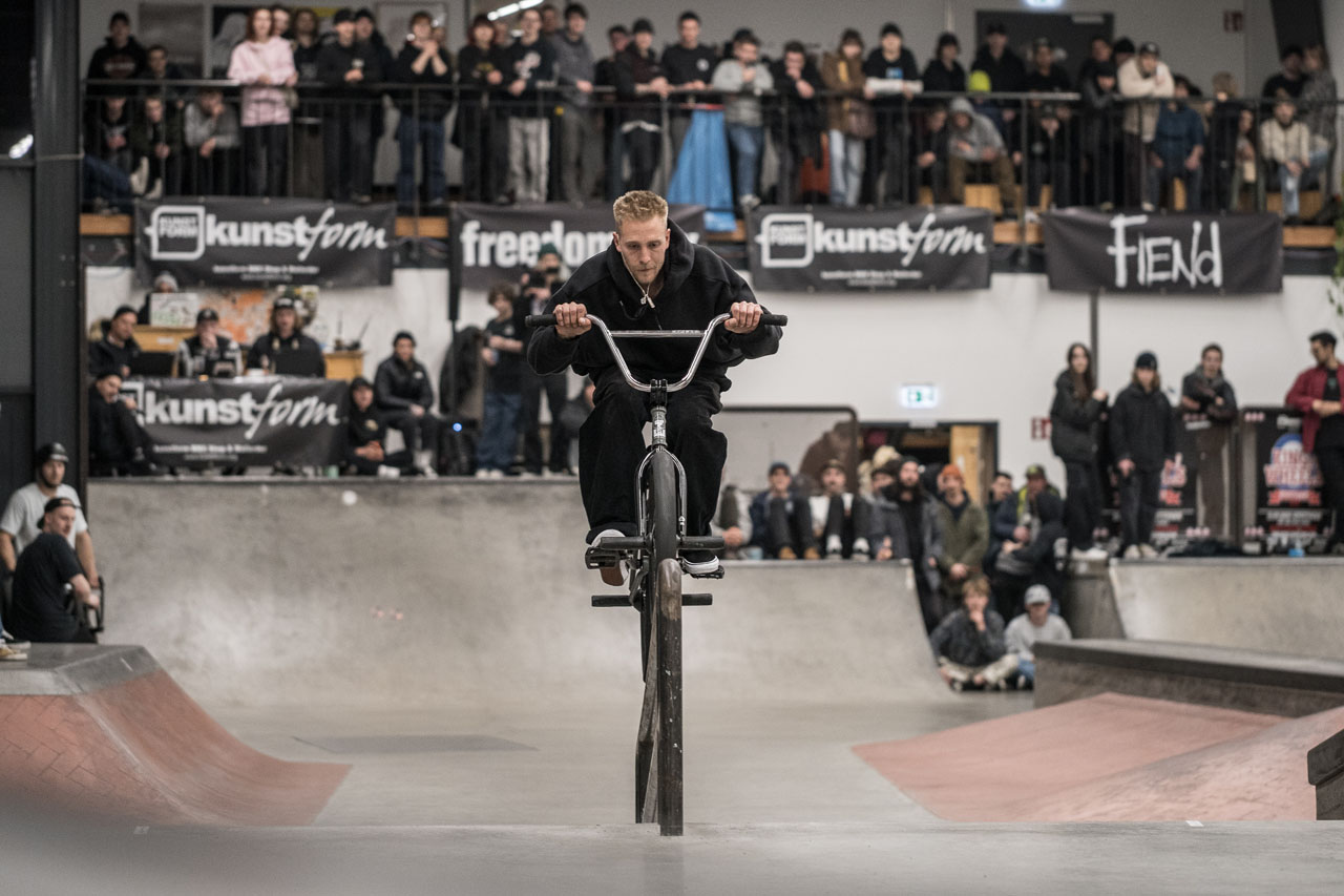 Vorsprung durch Technik: Kilian Roth traf das Rail bei Tirerides häufiger als bei Crooked Grinds, nämlich jedes Mal