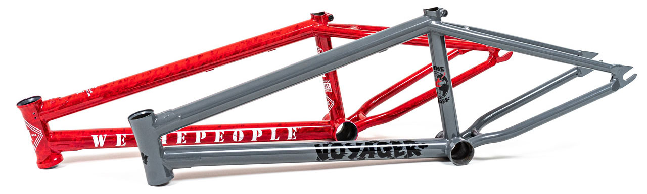 Die Oberrohrlänge eines BMX-Rahmens wirkt sich maßgeblich auf das Fahrverhalten des Rads aus