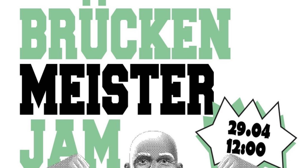 Am 29. April 2023 findet an einem DIY-Spot unter einer Brücke nahe Baesweiler der Brücken Meister Jam statt. Hier erfährst du mehr.